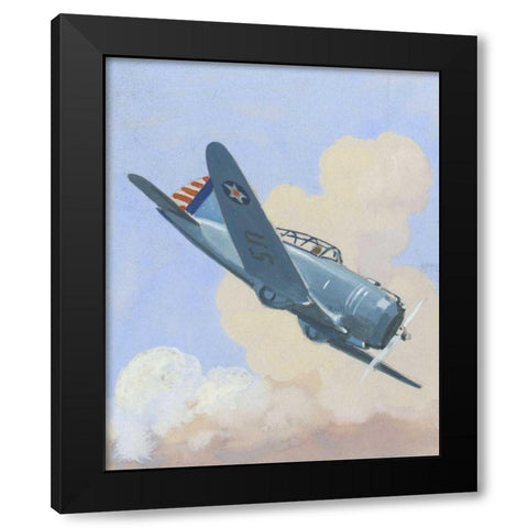 Army Trainer I Black Modern Wood Framed Art Print by Unknown