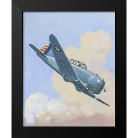 Army Trainer I Black Modern Wood Framed Art Print by Unknown
