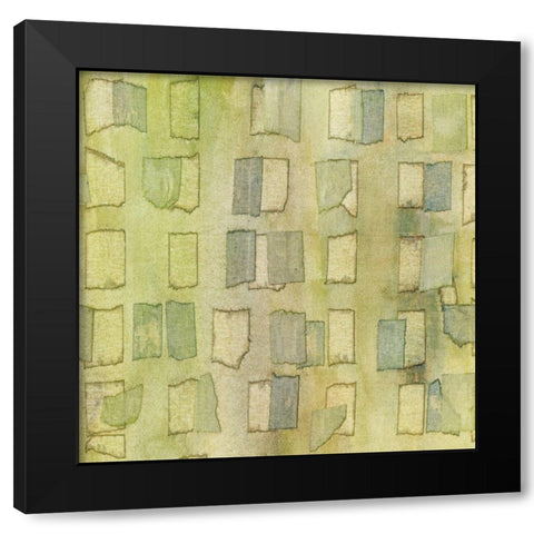 Irish Tape I Black Modern Wood Framed Art Print by McMullen, Charles
