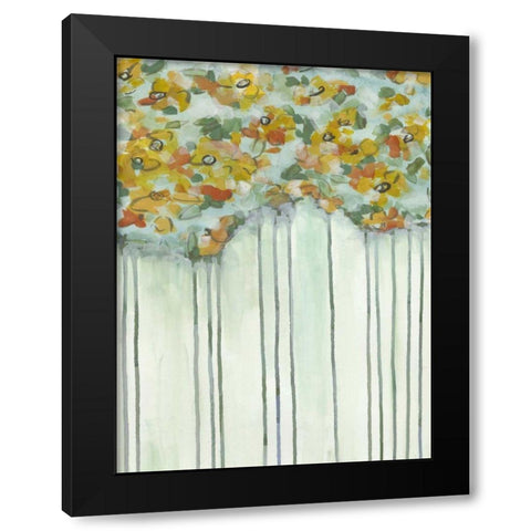 Lisas Garden I Black Modern Wood Framed Art Print by McMullen, Charles