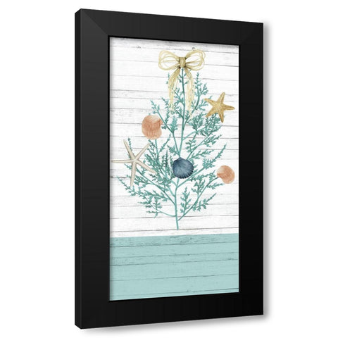 Seas And Greetings Collection B Black Modern Wood Framed Art Print by Popp, Grace