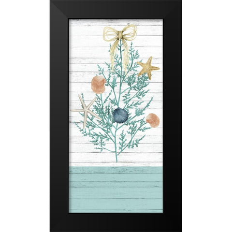 Seas And Greetings Collection B Black Modern Wood Framed Art Print by Popp, Grace