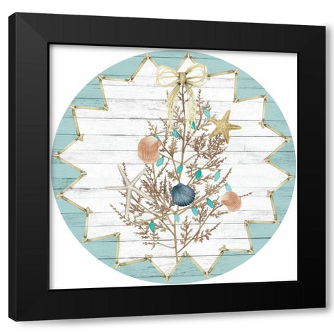Seas And Greetings Collection G Black Modern Wood Framed Art Print by Popp, Grace