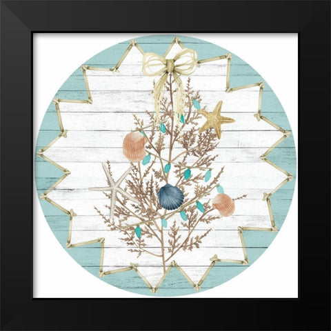 Seas And Greetings Collection G Black Modern Wood Framed Art Print by Popp, Grace