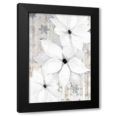 Sophisticated Christmas Collection F Black Modern Wood Framed Art Print with Double Matting by Popp, Grace