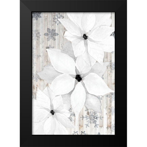 Sophisticated Christmas Collection F Black Modern Wood Framed Art Print by Popp, Grace