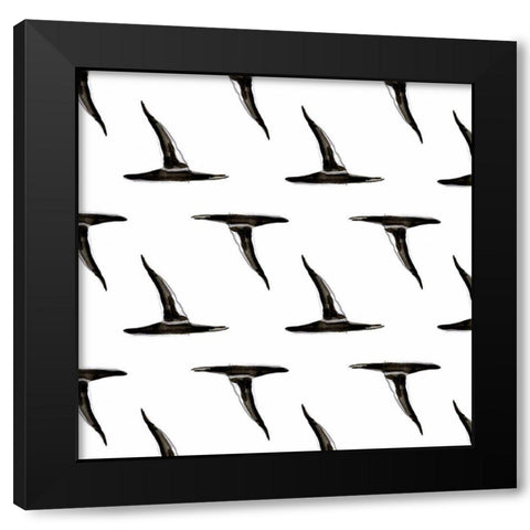 Witchy Mischief Collection F Black Modern Wood Framed Art Print with Double Matting by Parker, Jennifer Paxton
