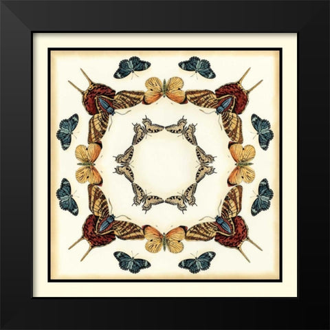 Butterfly Collector I Black Modern Wood Framed Art Print by Zarris, Chariklia