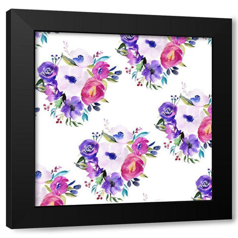 Bright Easter Bouquet Collection F Black Modern Wood Framed Art Print by Parker, Jennifer Paxton
