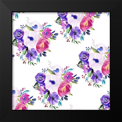 Bright Easter Bouquet Collection F Black Modern Wood Framed Art Print by Parker, Jennifer Paxton