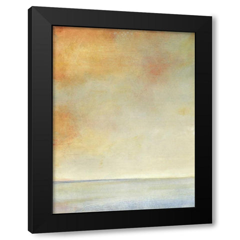 Tranquil I Black Modern Wood Framed Art Print with Double Matting by OToole, Tim