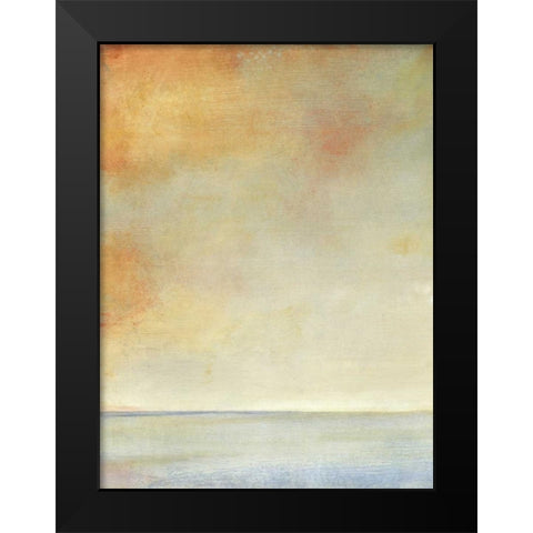 Tranquil I Black Modern Wood Framed Art Print by OToole, Tim