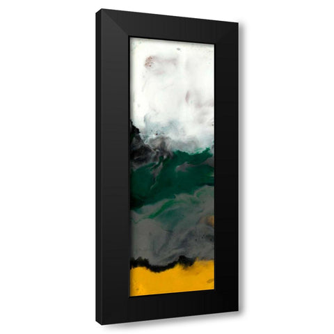 White Sky I Black Modern Wood Framed Art Print with Double Matting by Goldberger, Jennifer