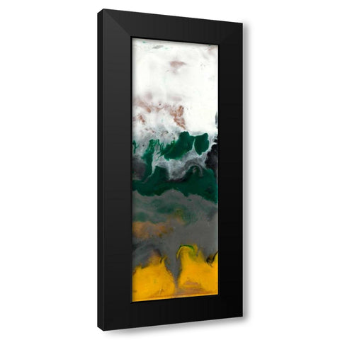 White Sky II Black Modern Wood Framed Art Print with Double Matting by Goldberger, Jennifer