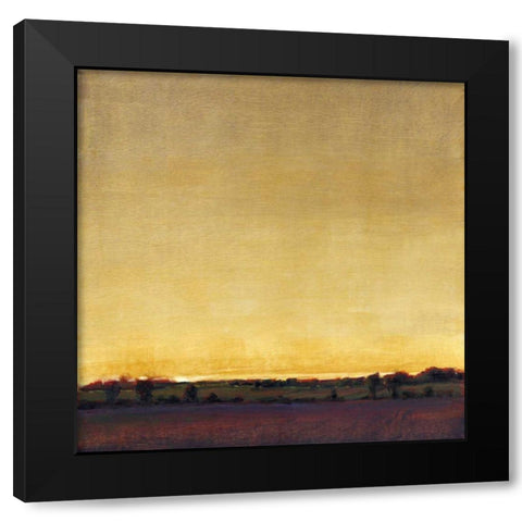 Radiant Sky II Black Modern Wood Framed Art Print by OToole, Tim