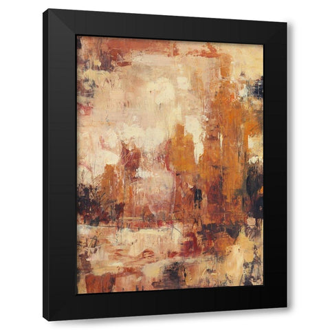 Continuity I Black Modern Wood Framed Art Print with Double Matting by OToole, Tim