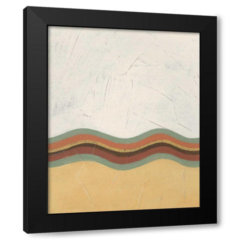 Demitasse III Black Modern Wood Framed Art Print by Vess, June Erica