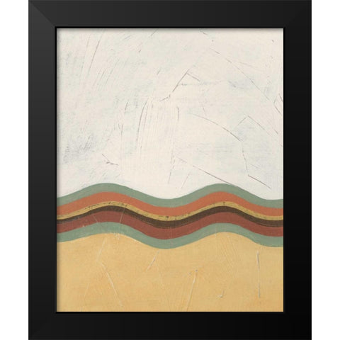 Demitasse III Black Modern Wood Framed Art Print by Vess, June Erica