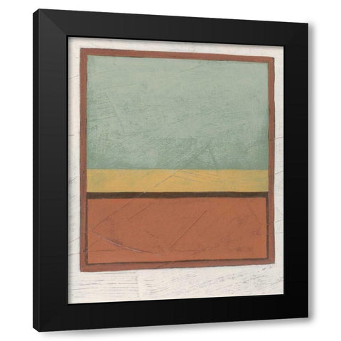 Demitasse V Black Modern Wood Framed Art Print by Vess, June Erica