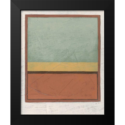 Demitasse V Black Modern Wood Framed Art Print by Vess, June Erica