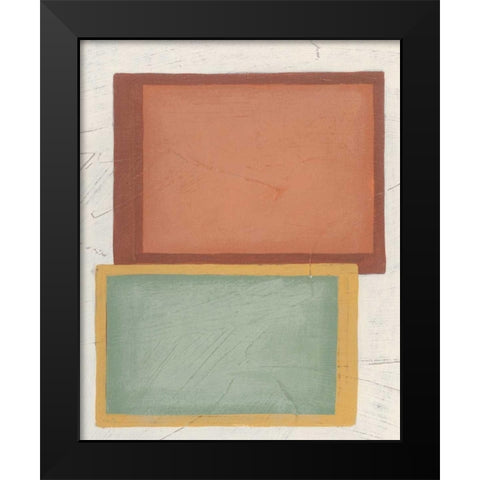 Demitasse VI Black Modern Wood Framed Art Print by Vess, June Erica