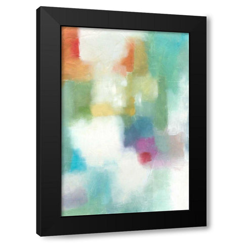 Santiago I Black Modern Wood Framed Art Print with Double Matting by Zarris, Chariklia