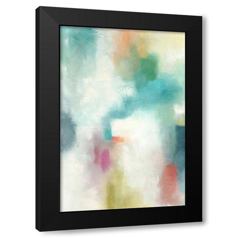 Santiago II Black Modern Wood Framed Art Print by Zarris, Chariklia