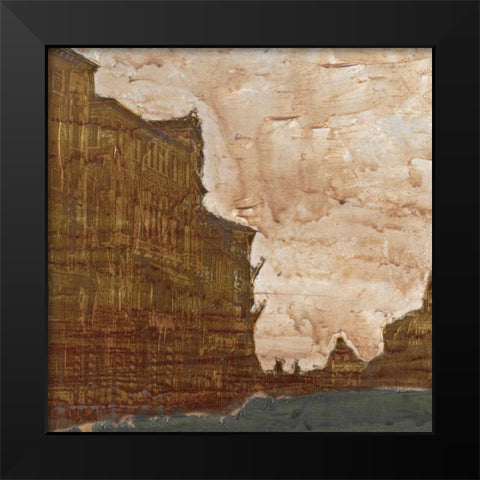 Venetian Holiday I Black Modern Wood Framed Art Print by Ludwig, Alicia