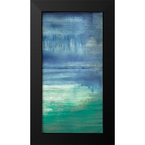Blue Bayou II Black Modern Wood Framed Art Print by Goldberger, Jennifer