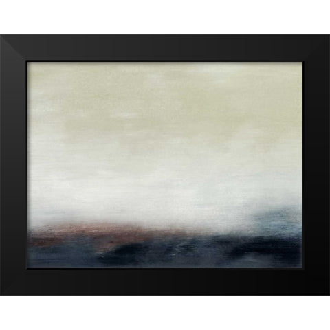 Water VI Black Modern Wood Framed Art Print by Gordon, Sharon