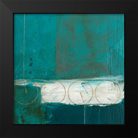 Seabound I Black Modern Wood Framed Art Print by Vess, June Erica