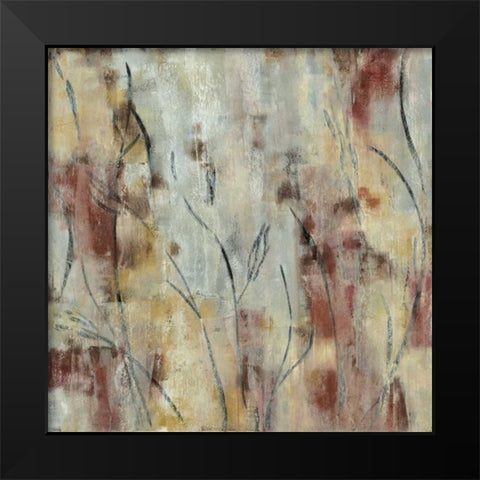 Autumn Harvest II Black Modern Wood Framed Art Print by Vision Studio