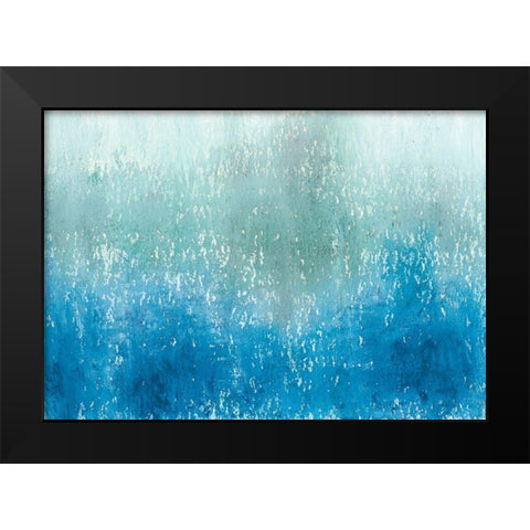 Lakeside II Black Modern Wood Framed Art Print by Johnson, Jason