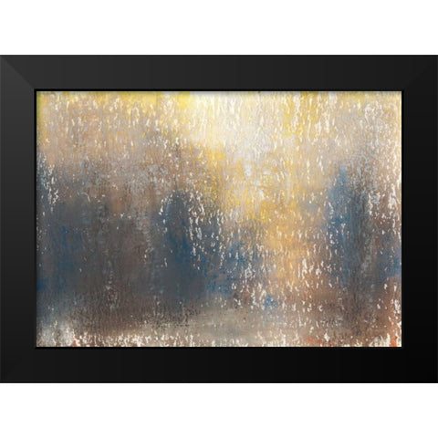 Woods Edge II Black Modern Wood Framed Art Print by Johnson, Jason