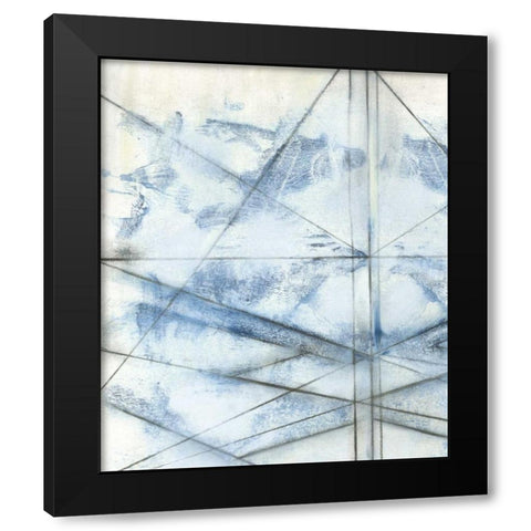Cloud Spectrum I Black Modern Wood Framed Art Print with Double Matting by Goldberger, Jennifer