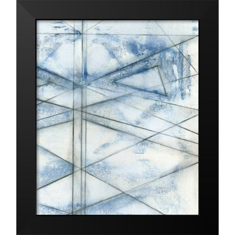 Cloud Spectrum II Black Modern Wood Framed Art Print by Goldberger, Jennifer