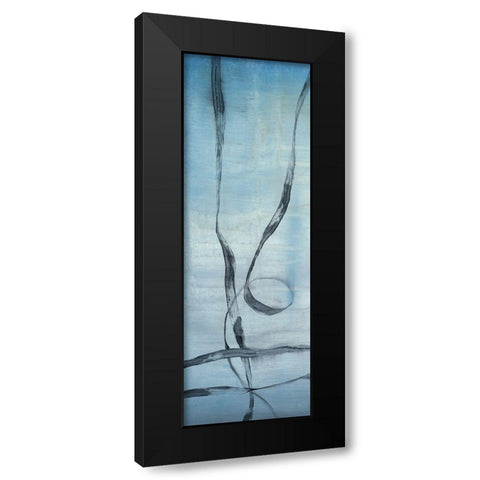 Whale Songs I Black Modern Wood Framed Art Print by Goldberger, Jennifer