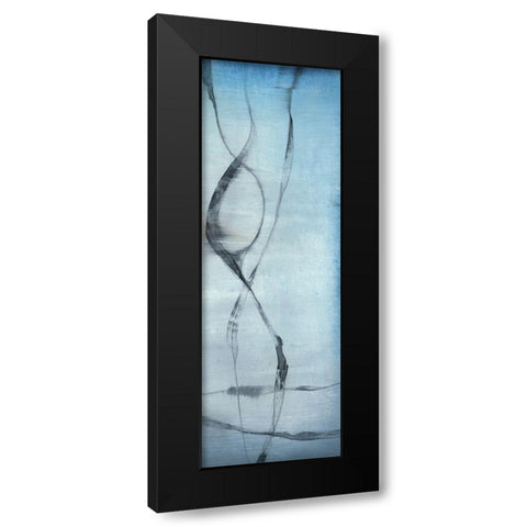 Whale Songs III Black Modern Wood Framed Art Print by Goldberger, Jennifer