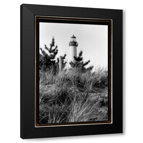 Cape May Afternoon I Black Modern Wood Framed Art Print with Double Matting by DeNardo, Laura