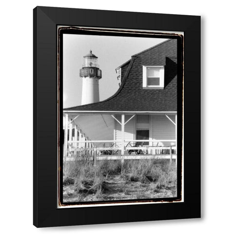 Cape May Afternoon II Black Modern Wood Framed Art Print by DeNardo, Laura