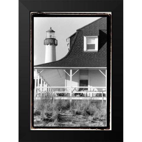 Cape May Afternoon II Black Modern Wood Framed Art Print by DeNardo, Laura