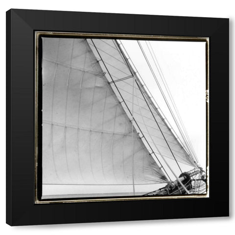 Under Sail I Black Modern Wood Framed Art Print by DeNardo, Laura