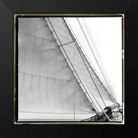 Under Sail I Black Modern Wood Framed Art Print by DeNardo, Laura