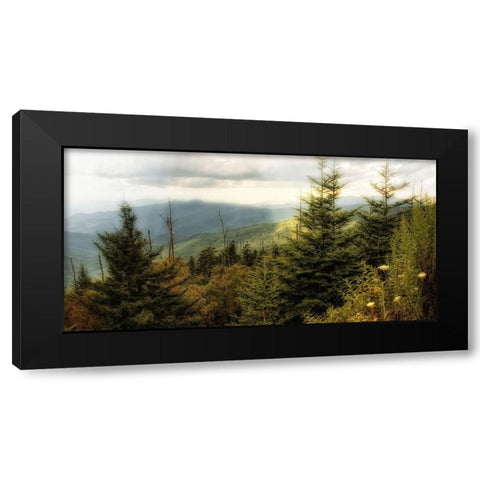 Early Autumn Vista Black Modern Wood Framed Art Print by Head, Danny