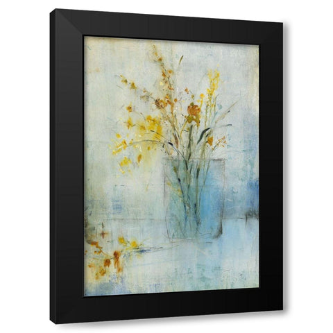 Blue Container I Black Modern Wood Framed Art Print with Double Matting by OToole, Tim