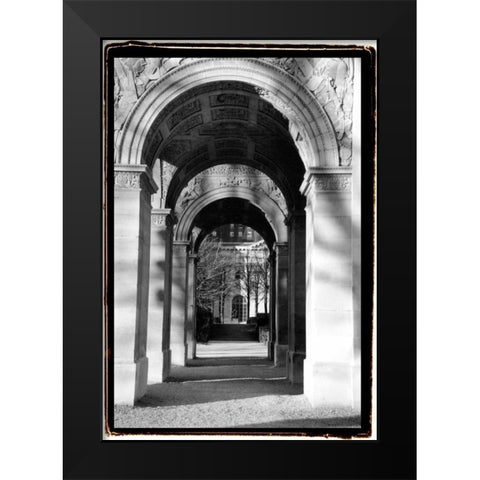 Parisian Archways I Black Modern Wood Framed Art Print by DeNardo, Laura