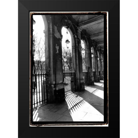 Parisian Archways II Black Modern Wood Framed Art Print by DeNardo, Laura