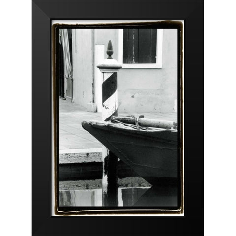 Waterways of Venice I Black Modern Wood Framed Art Print by DeNardo, Laura