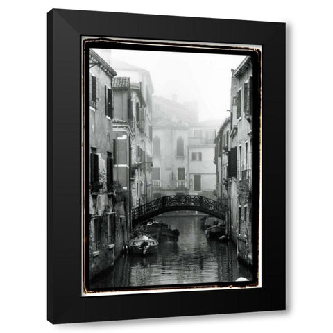 Waterways of Venice II Black Modern Wood Framed Art Print by DeNardo, Laura