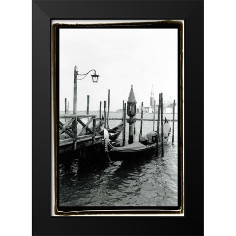 Waterways of Venice IV Black Modern Wood Framed Art Print by DeNardo, Laura